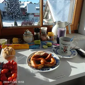 Allgaeu Vibes - Fusslaeufige Erreichbarkeit Vom Bahnhof, Mit Aussicht, Wettergeschuetzter Balkon Oberstaufen